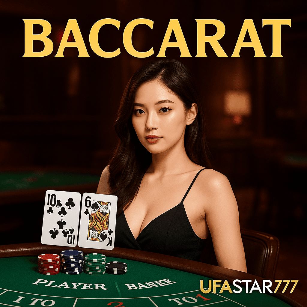 BACCARAT เกมไพ่สุดคลาสสิกที่นักเดิมพันนิยมมากที่สุด ต้องเล่นกับ UFASTAR777