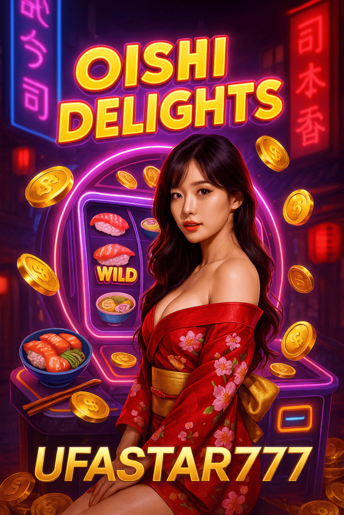 OISHI DELIGHTS สล็อตญี่ปุ่นสุดน่ารัก อร่อยลุ้นโชคกับ UFASTAR777