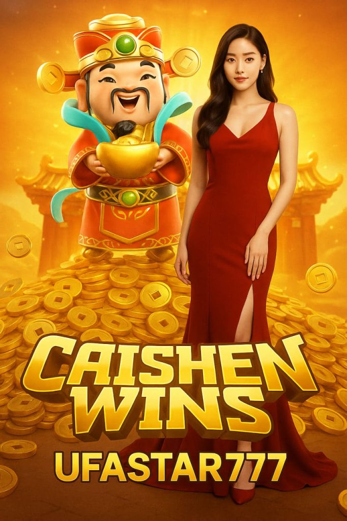 CAISHEN WINS สล็อตเทพเจ้าโชคลาภแตกง่ายจาก UFASTAR777
