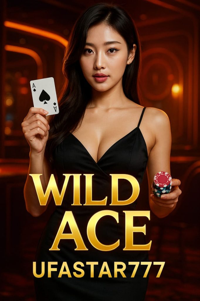WILD ACE สล็อตไพ่สุดหรู โบนัสแตกง่าย UFASTAR777