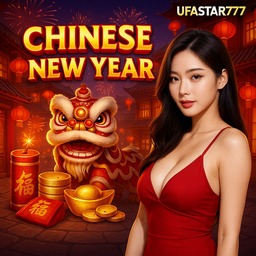 CHINESE NEW YEAR เกมสล็อตเทศกาลตรุษจีนสุดมันส์จาก UFASTAR777