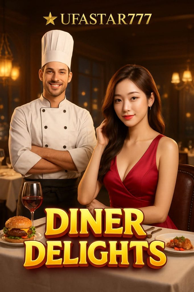 DINER DELIGHTS จาก UFASTAR777 ร้านอาหารหรูโบนัสแตกกระจาย