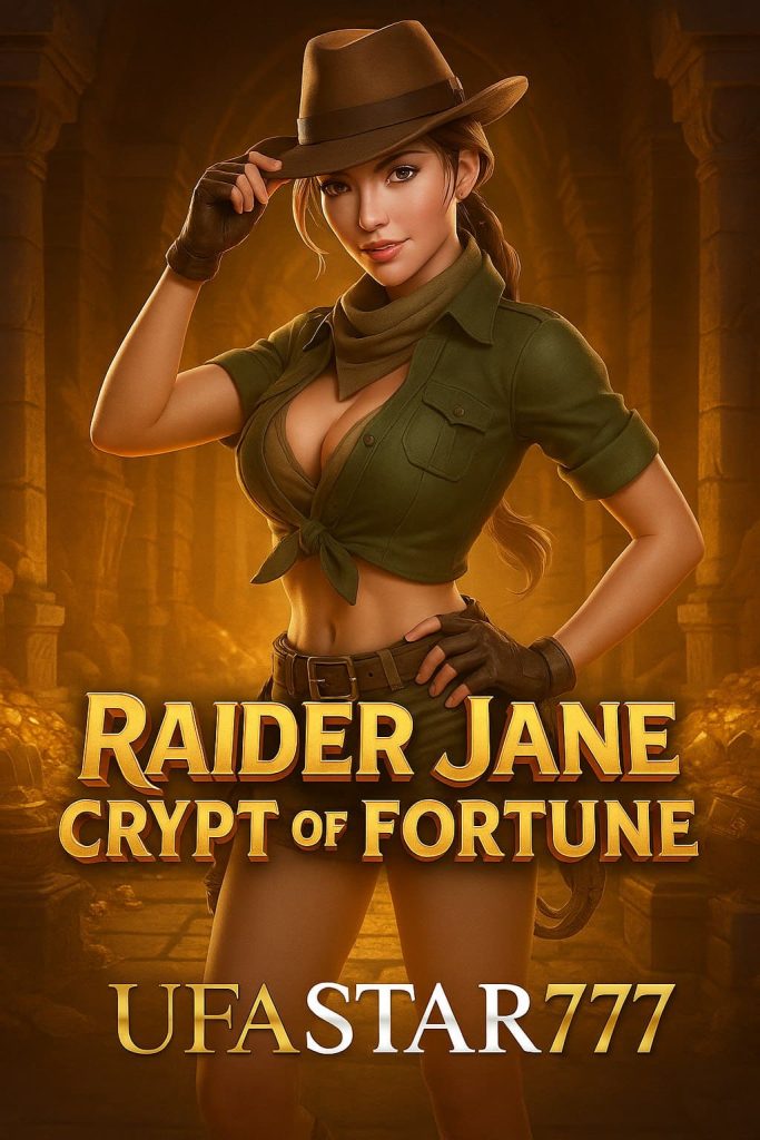 RAIDER JANE CRYPT OF FORTUNE การผจญภัยล่าขุมทรัพย์กับ UFASTAR777