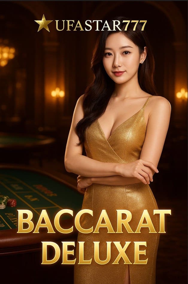BACCARAT DELUXE เกมบาคาร่าออนไลน์ระดับพรีเมียมจาก UFASTAR777