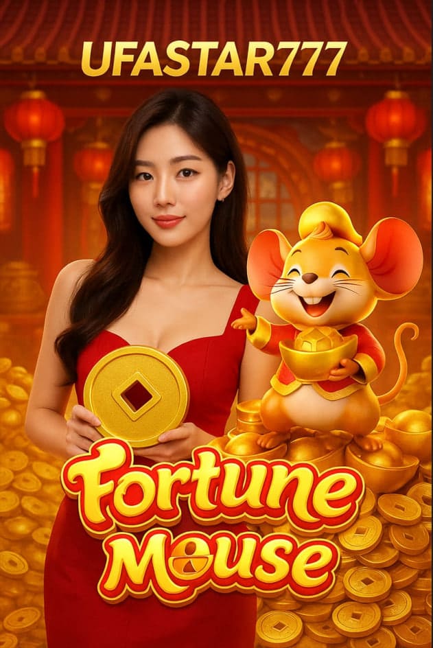 FORTUNE MOUSE หนูทองแห่งโชคลาภจาก UFASTAR777 เกมนำพาความมั่งคั่ง