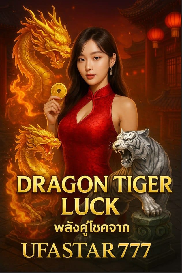DRAGON TIGER LUCK จาก UFASTAR777 ศึกมังกรและเสือแห่งโชคชะตา เกมนำพาความมั่งคั่งเหนือกาลเวลา