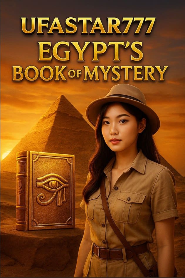 UFASTAR777 เผยโฉมเกม EGYPT’S BOOK OF MYSTERY ตำนานแห่งฟาโรห์และพลังลึกลับ