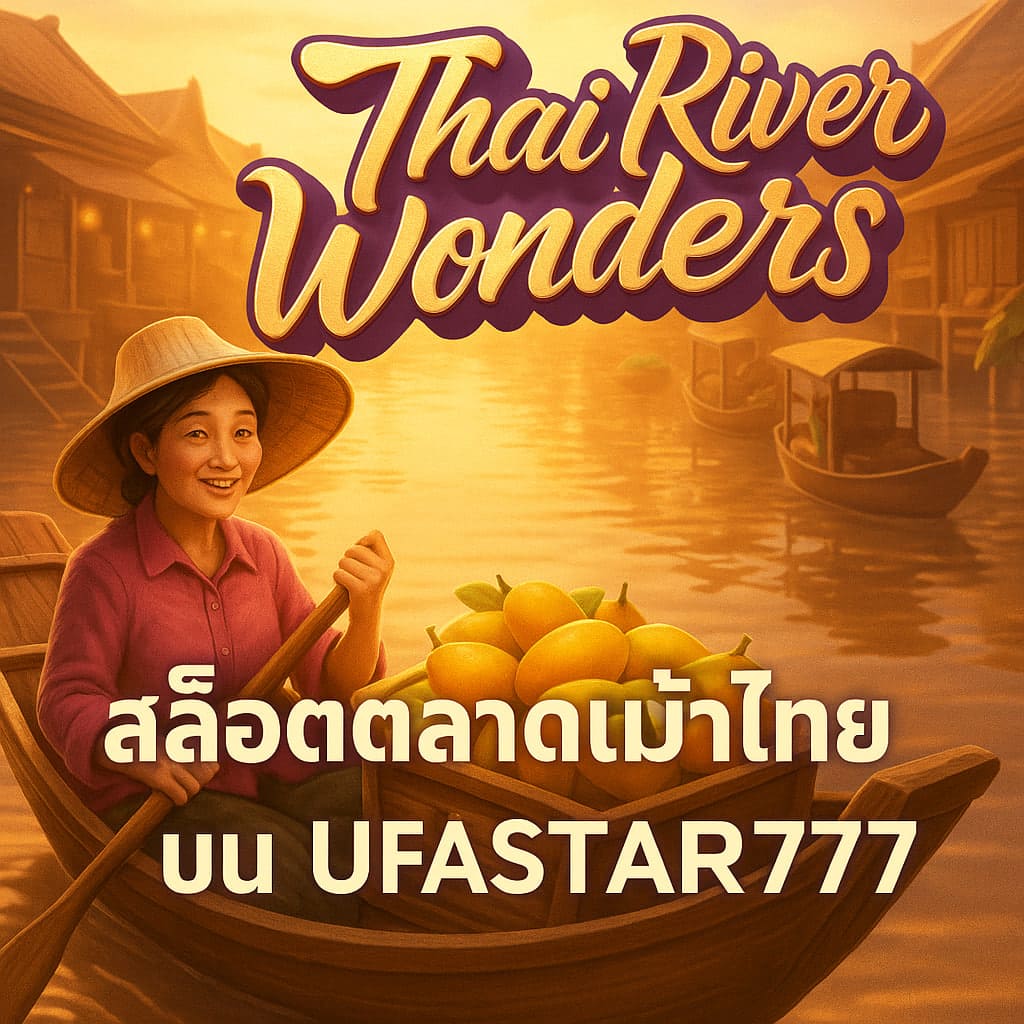 THAI RIVER WONDERS สล็อตตลาดน้ำไทยบน UFASTAR777