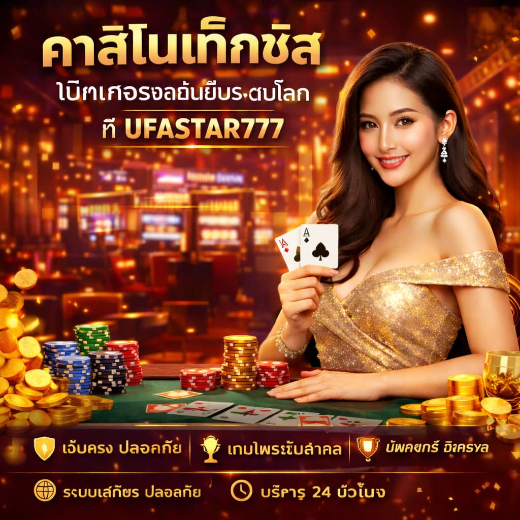 คาสิโนเท็กซัส โป๊กเกอร์ยอดนิยมระดับโลก ที่ UFASTAR777