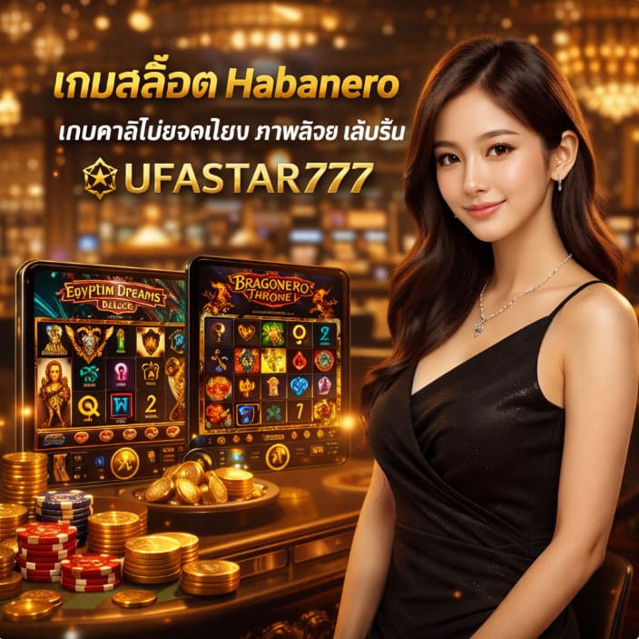 เกมสล็อต Habanero เกมคาสิโนยอดนิยม ภาพสวย เล่นลื่น ที่ UFASTAR777